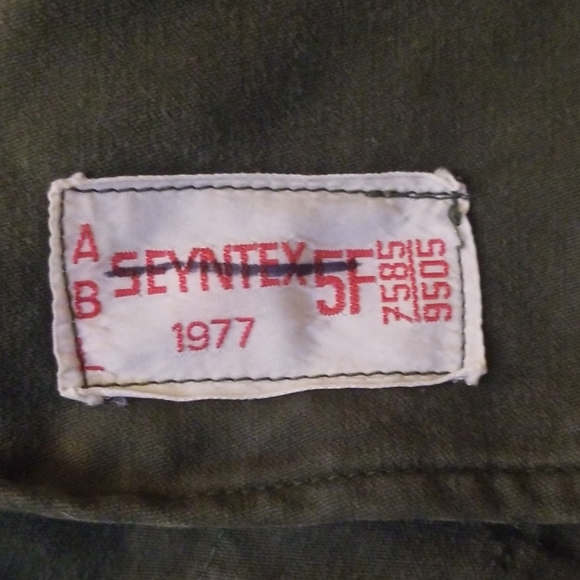 NWOT Seyntex Heavy Hooded Military Style Coat - Picture 3 of 5